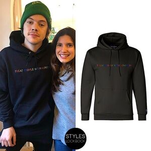Harry Styles Rare Treat People with Kindness Hoody Mental health champion M-L